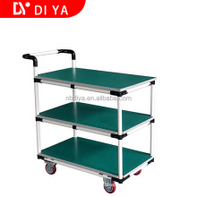 DY60 Logistic and Workshop hand push cart for warehouse for industrial easy pull and assemble
